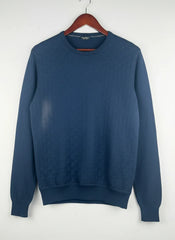 Secondhand Branded Men's Jumpers & Sweaters by Massimo Dutti, Black Cotton fabric, Premium Plus condition, for Men Sweaters - Online Thrift Shop Karachi Pakistan