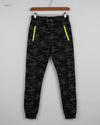 Shop Excellent Men Sports Trousers by EROEENOMIXX | Preloved Branded Clothes | Black Polyester | MENS | OTS Thrift Store Karachi Pakistan