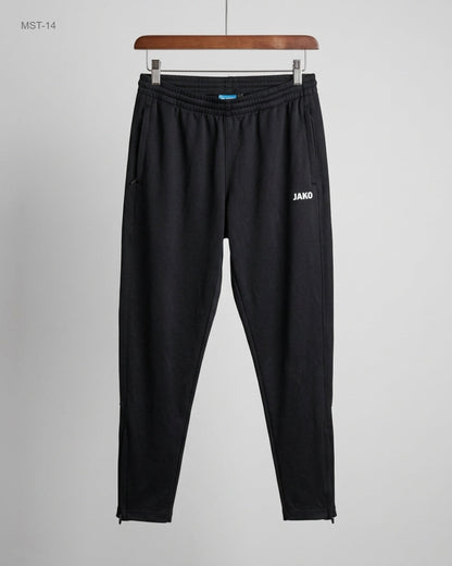 Secondhand Branded Men Sports Trousers by JAKO, Black Polyester fabric, Excellent condition, for MENS - Online Thrift Shop Islamabad Pakistan