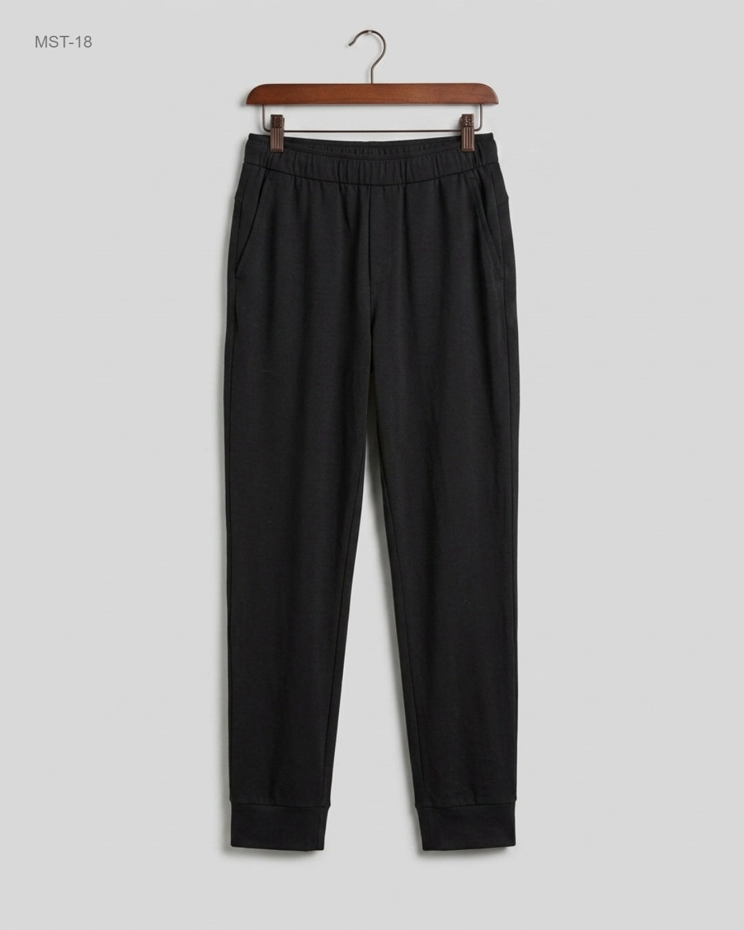 Secondhand Branded Men Sports Trousers by DECATHLON, Black Polyester fabric, Premium condition, for MENS - Online Thrift Shop Islamabad Pakistan