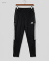 UK Imported secondhand Men Sports Trousers - ADIDAS brand, Black Polyester, Premium condition, for MENS - Online Thrift Store Peshawar Pakistan
