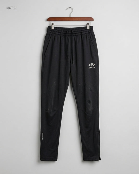 Premium Condition Men Sports Trousers | Preloved Umbro | Black Polyester | Thrift Shop for MENS Peshawar Pakistan | OTS