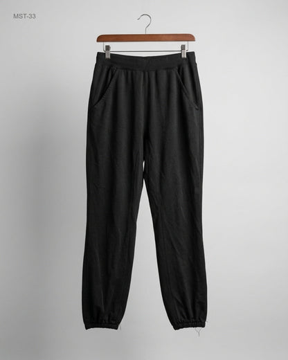 Men Sports Trousers | ENTRY | Preloved Branded | Black Polyester | Good | OTS Thrift Store Peshawar Pakistan