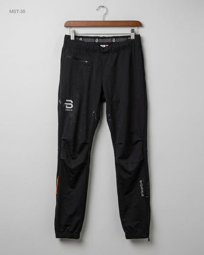 UK Imported secondhand Men Sports Trousers - Unknown brand, Black Polyester, Excellent condition, for MENS - Online Thrift Store Lahore Pakistan