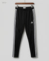 Preloved Premium Men Sports Trousers by ADIDAS, Black Polyester for MENS - OTS Thrift Shop Islamabad Pakistan