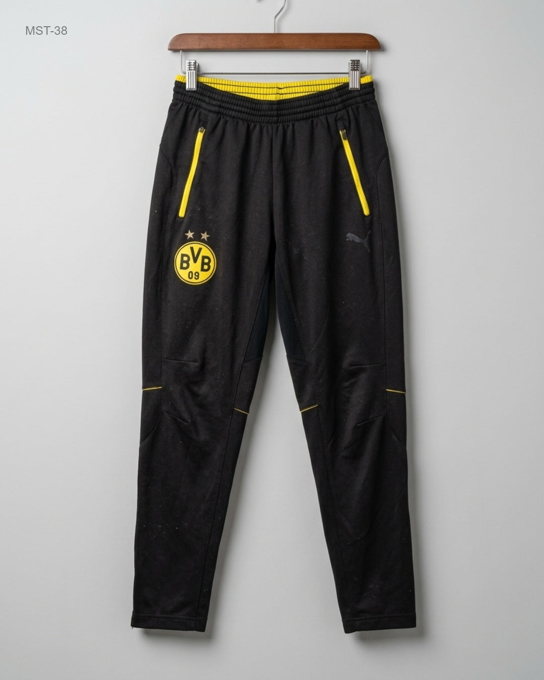 Secondhand Branded Men Sports Trousers by CUT LABEL, Black Polyester fabric, Premium condition, for MENS - Online Thrift Shop Lahore Pakistan