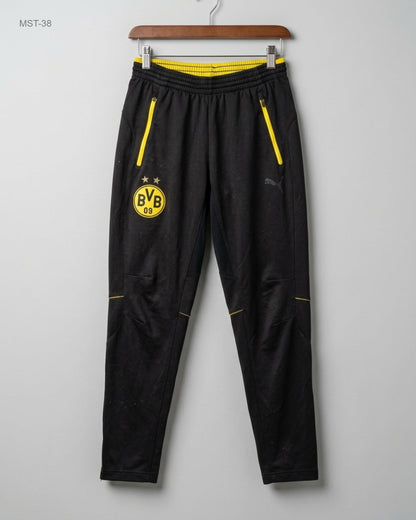 Secondhand Branded Men Sports Trousers by CUT LABEL, Black Polyester fabric, Premium condition, for MENS - Online Thrift Shop Lahore Pakistan
