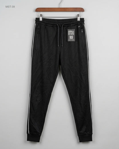 Excellent Condition Men Sports Trousers | Preloved C | Black Polyester | Thrift Shop for MENS Lahore Pakistan | OTS