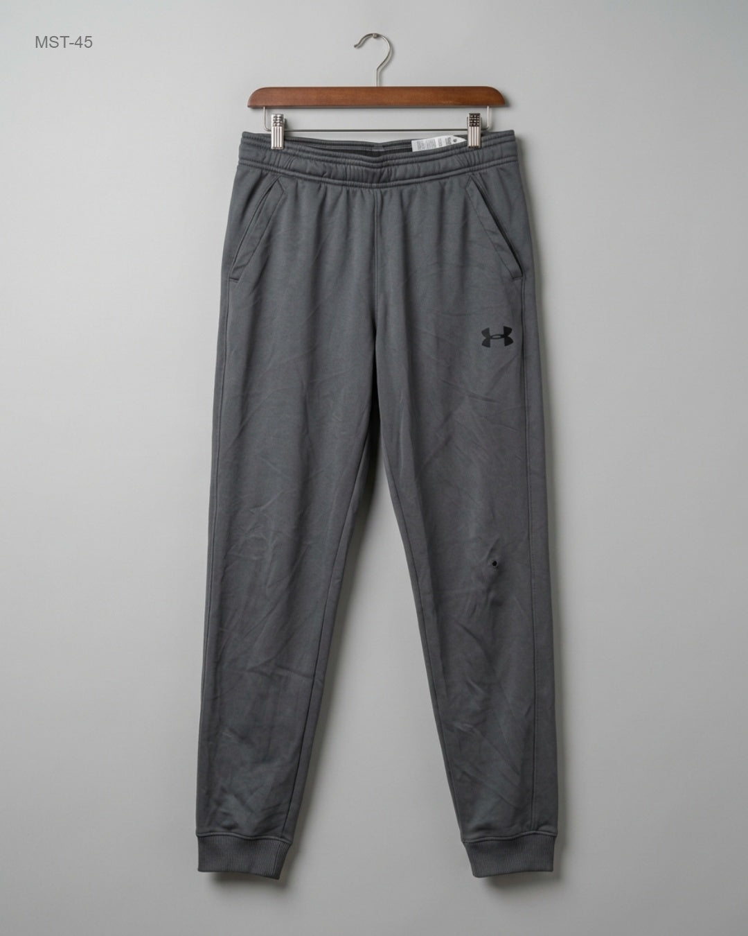 Excellent Condition Men Sports Trousers | Preloved UNDER ARMOUR | Gray Polyester | Thrift Shop for MENS Karachi Pakistan | OTS