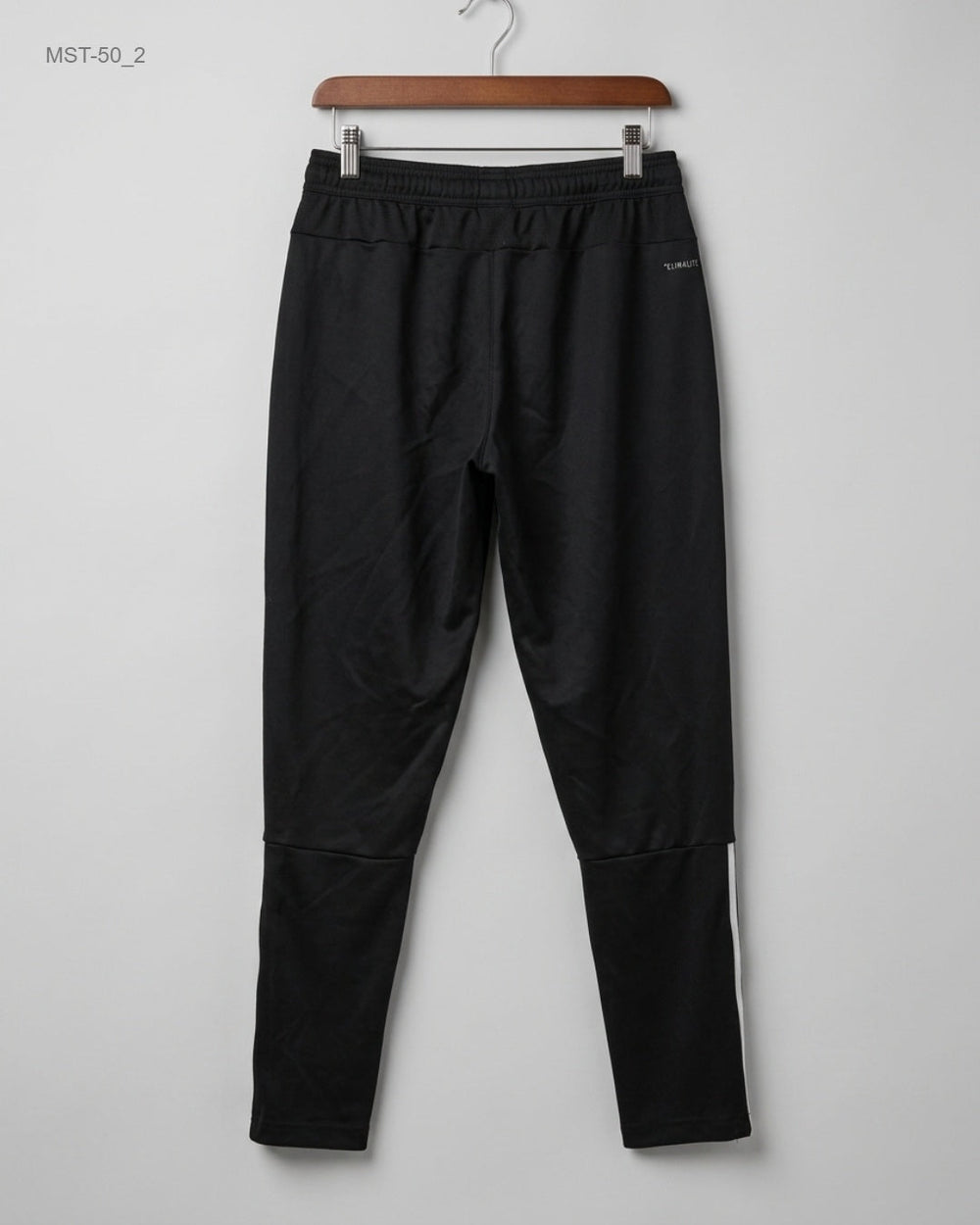 Shop Premium Condition Black Polyester Men Sports Trousers by ADIDAS for MENS at OTS - Online Thrift Store Pakistan (MST-50)