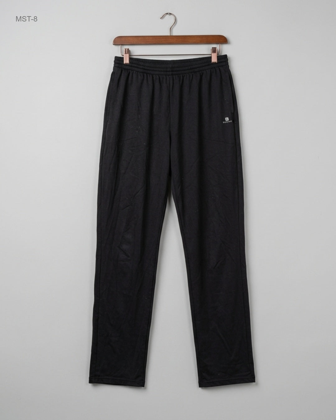 Shop Premium Men Sports Trousers by CUT LABEL | Preloved Branded Clothes | Black Polyester | MENS | OTS Thrift Store Islamabad Pakistan