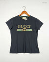 Secondhand Branded Mens Tshirts by Gucci, Black Cotton fabric, Premium condition, for Men - Online Thrift Shop Karachi Pakistan