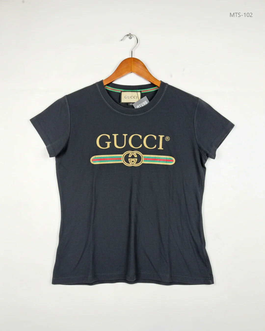 Secondhand Branded Mens Tshirts by Gucci, Black Cotton fabric, Premium condition, for Men - Online Thrift Shop Karachi Pakistan