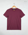 UK Imported secondhand Mens Tshirts - Primark brand, Maroon Cotton, Premium condition, for Men - Online Thrift Store Karachi Pakistan