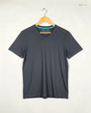 Secondhand Branded Mens Tshirts by ACTIVE, Black Cotton fabric, Premium condition, for Men - Online Thrift Shop Karachi Pakistan
