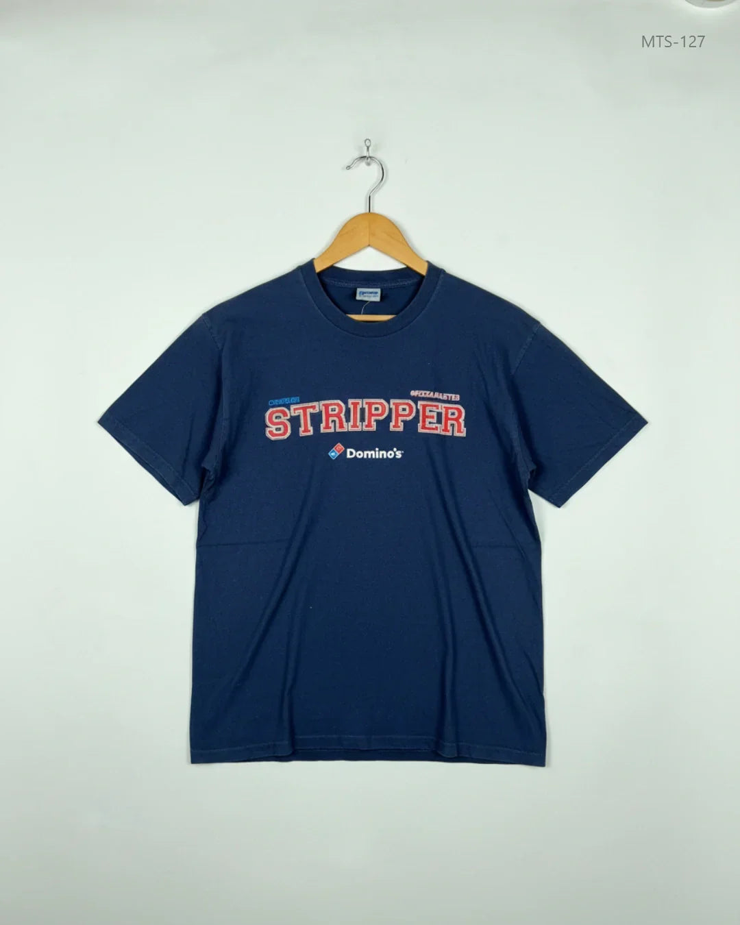 Shop Premium Mens Tshirts by B&C | Preloved Branded Clothes | DarkBlue Cotton | Men | OTS Thrift Store Islamabad Pakistan