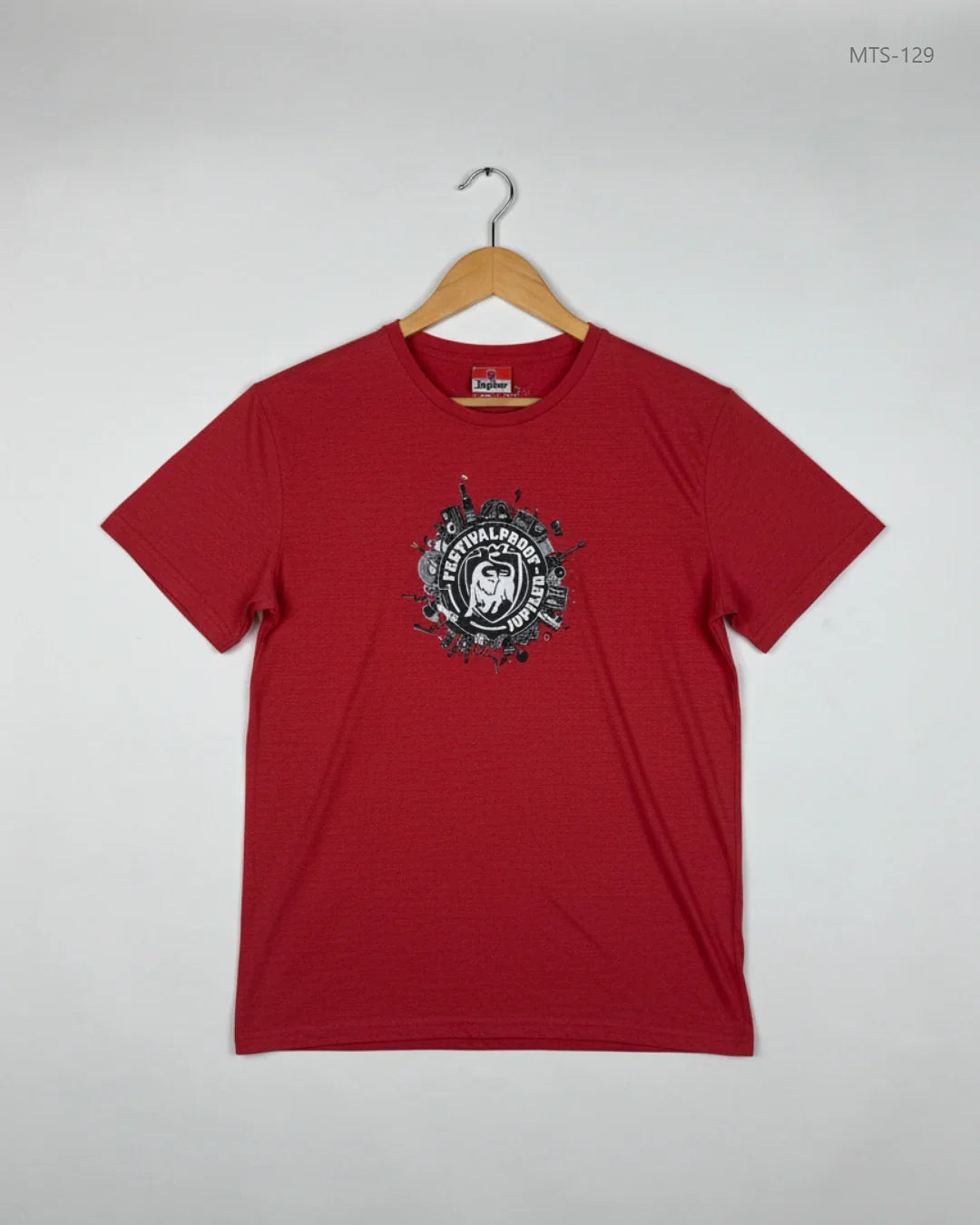 Secondhand Branded Mens Tshirts by Unknown, Red Cotton fabric, Premium condition, for Men - Online Thrift Shop Karachi Pakistan