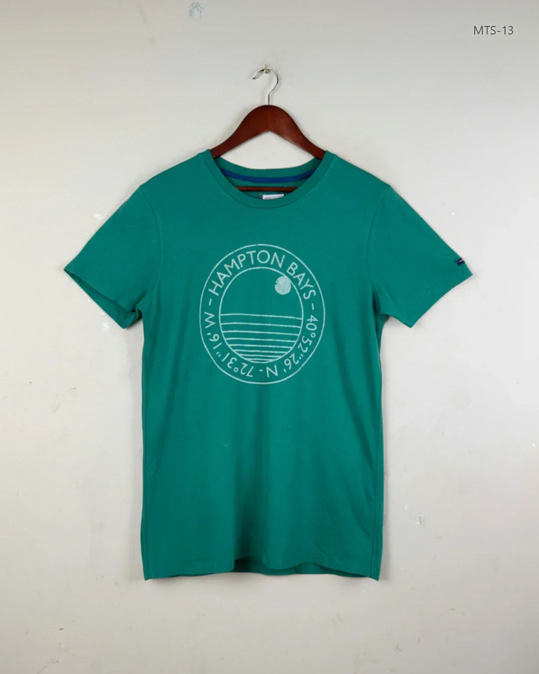 Excellent Condition Mens Tshirts | Preloved HAMPTON BAY | Green Cotton | Thrift Shop for Men's Lahore Pakistan | OTS
