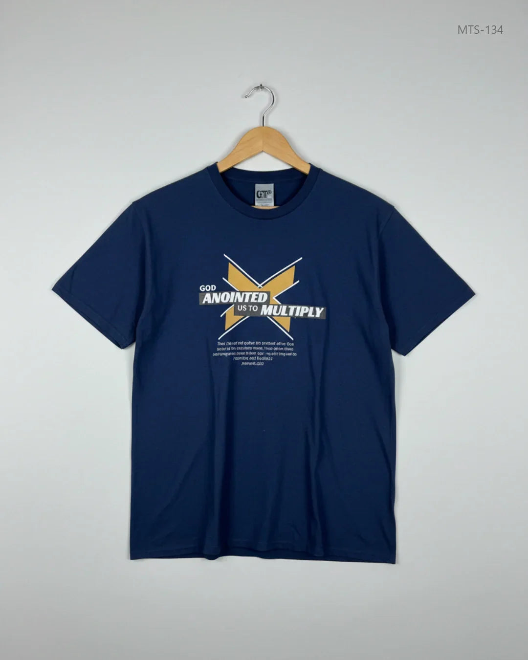 Shop Premium Mens Tshirts by GILDAN | Preloved Branded Clothes | Blue Cotton | Men | OTS Thrift Store Lahore Pakistan