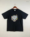 Preloved Excellent Mens Tshirts by SAN MARINO, BLACK Cotton for Men's - OTS Thrift Shop Peshawar Pakistan