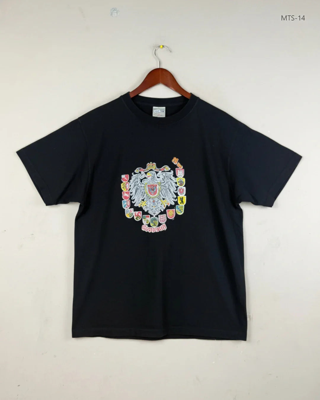 Preloved Excellent Mens Tshirts by SAN MARINO, BLACK Cotton for Men's - OTS Thrift Shop Peshawar Pakistan