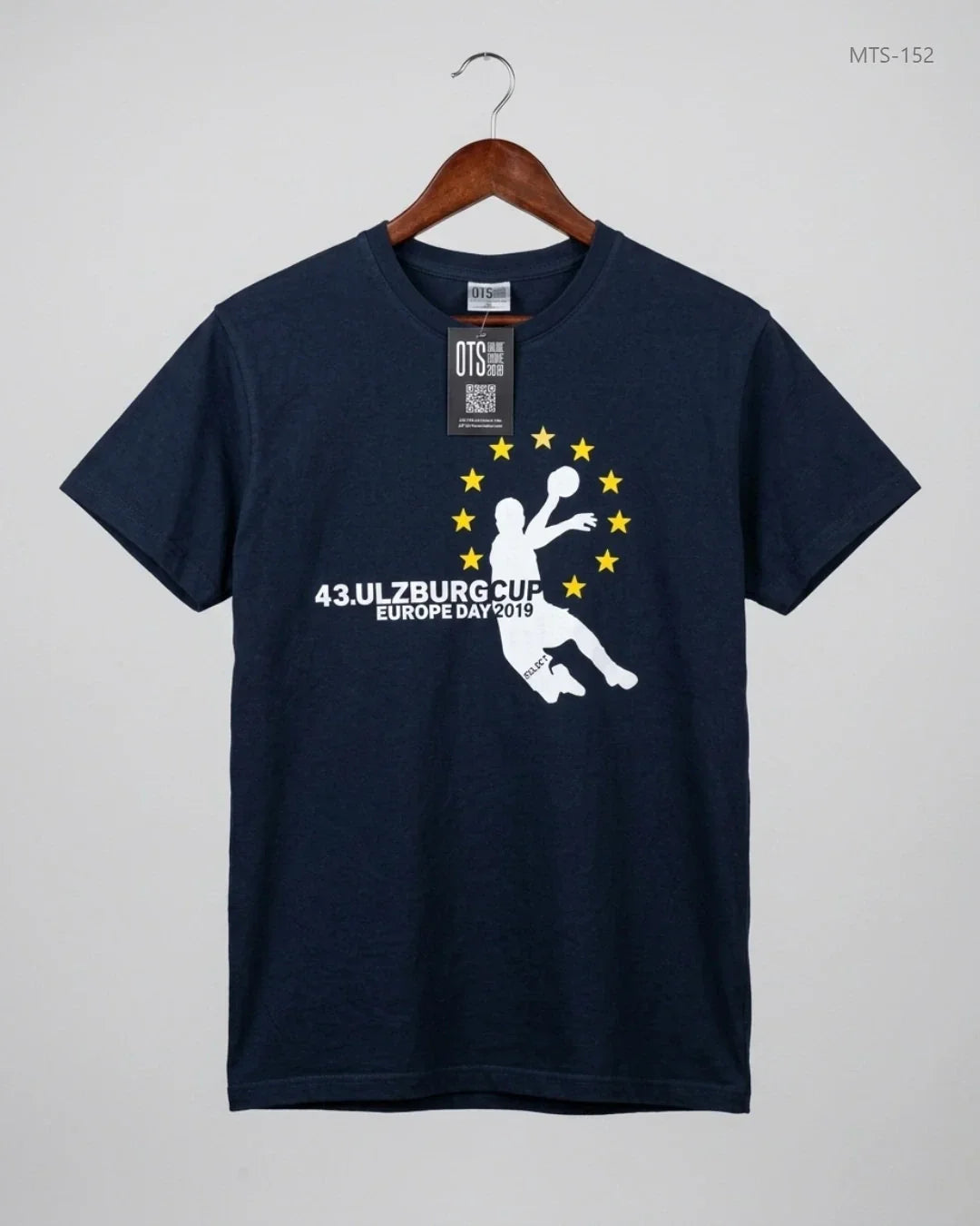 Mens Tshirts | B&C | Preloved Branded | Blue Cotton | Premium | OTS Thrift Store Peshawar Pakistan