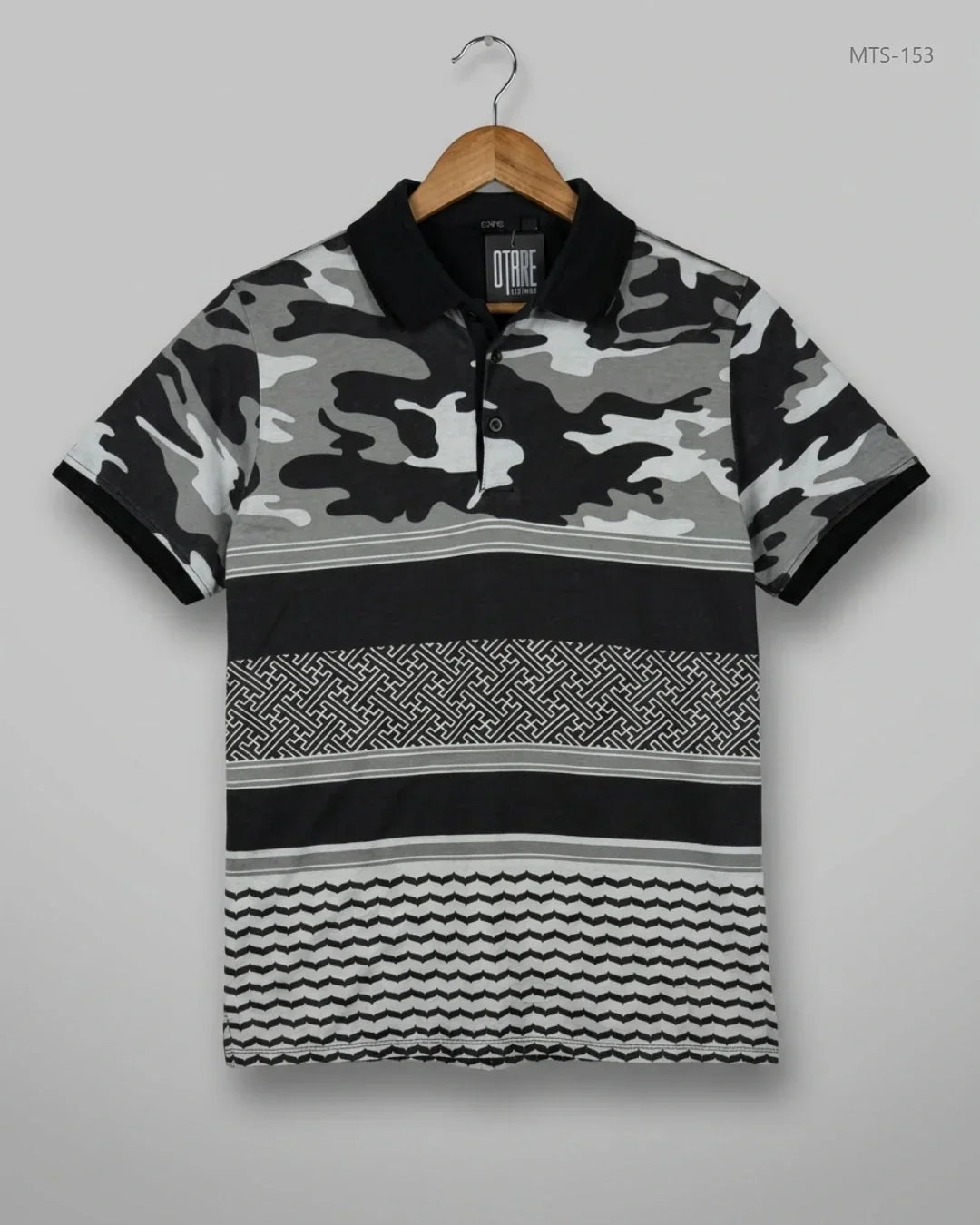 Mens Tshirts | ICONIC | Preloved Branded | Black Cotton | Excellent | OTS Thrift Store Islamabad Pakistan