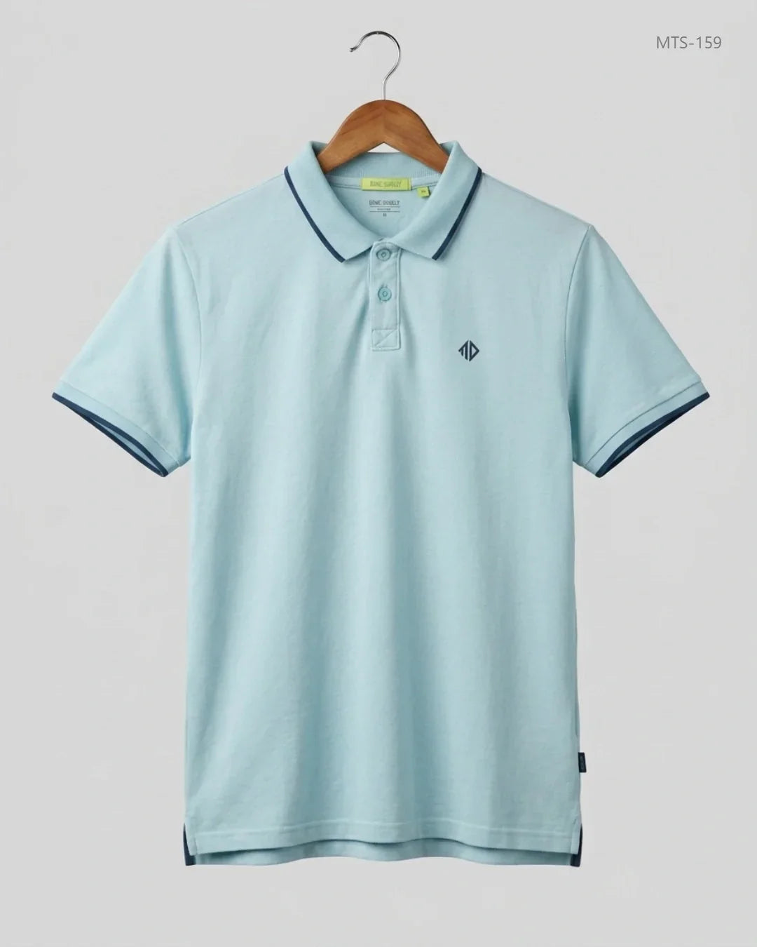 Secondhand Branded Mens Tshirts by GONE SURFIN, Cyan Cotton fabric, Excellent condition, for Men - Online Thrift Shop Karachi Pakistan