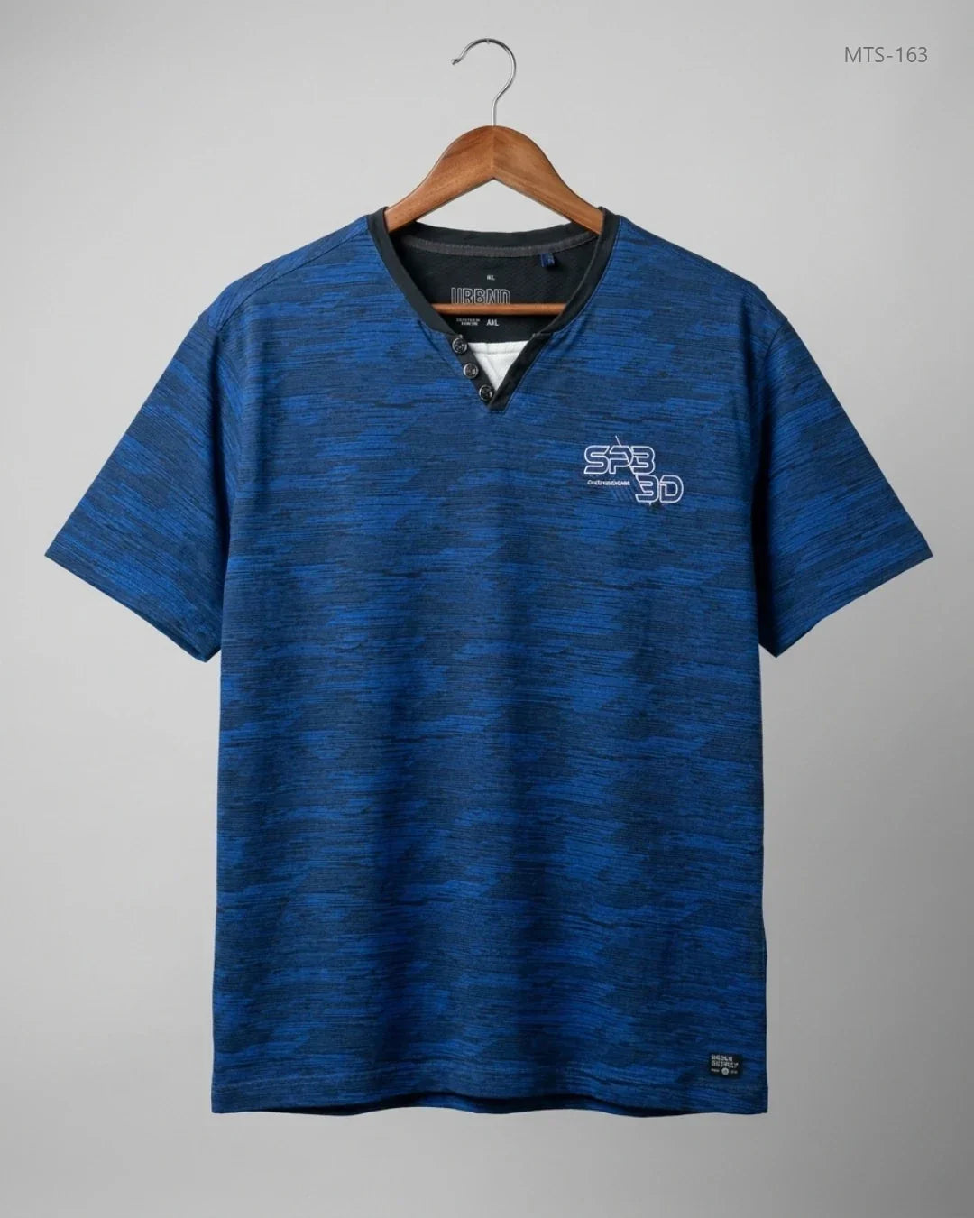 Preloved Excellent Mens Tshirts by CUT LABEL, Blue Cotton for Men - OTS Thrift Shop Karachi Pakistan