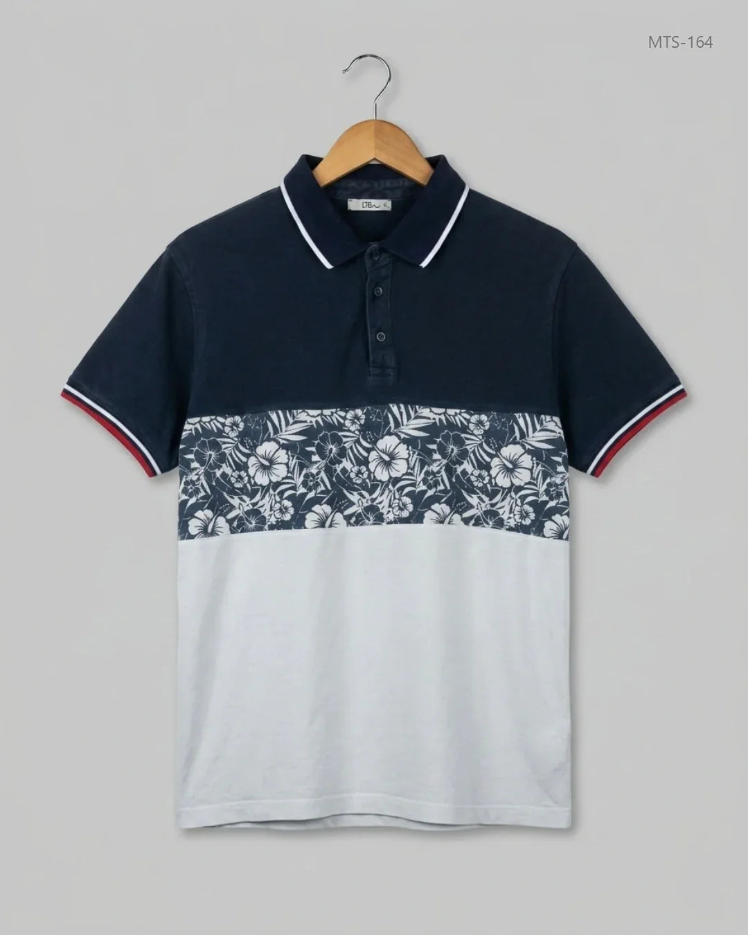 Preloved Premium Mens Tshirts by LTB, Blue Cotton for Men - OTS Thrift Shop Karachi Pakistan
