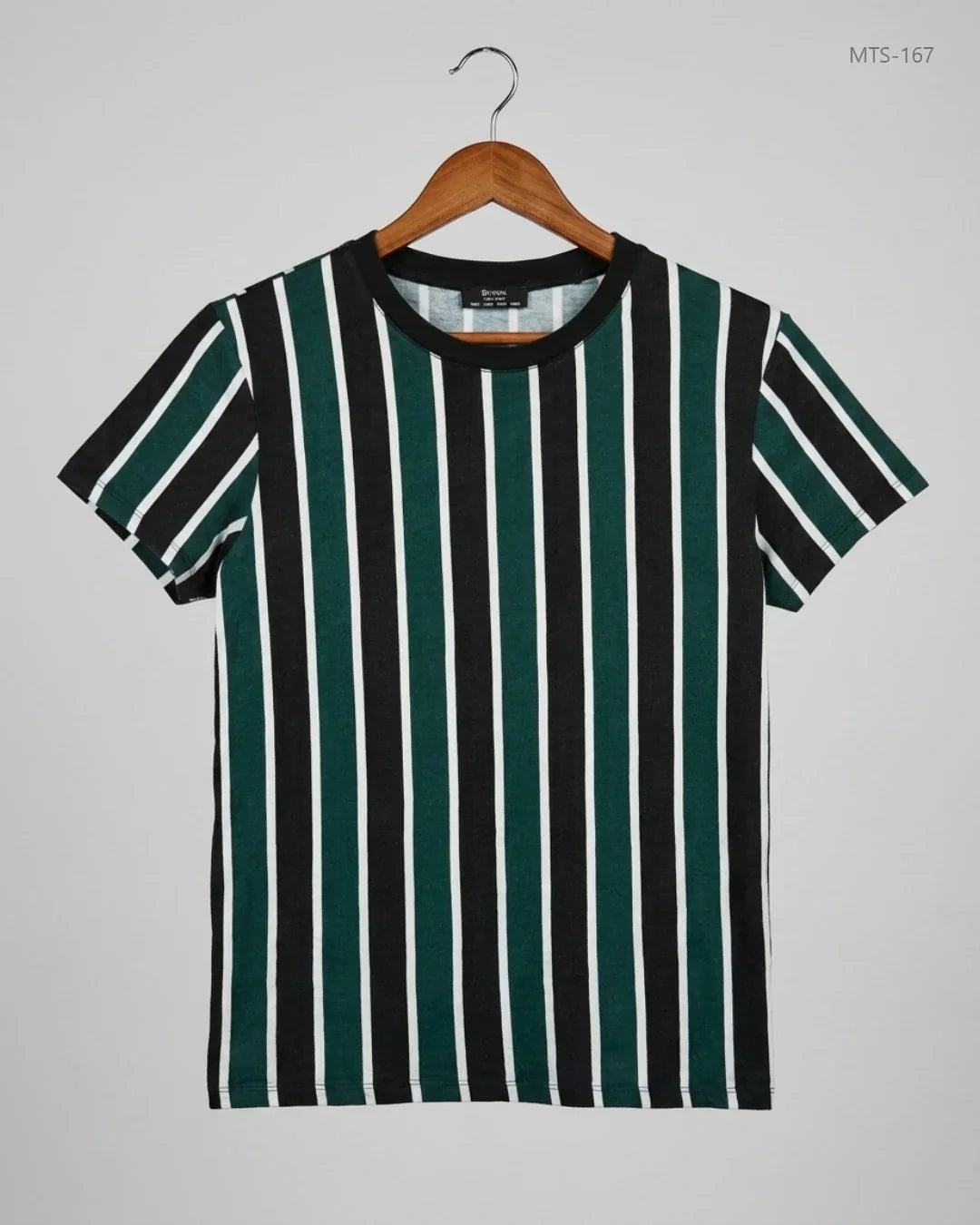 Preloved Premium Mens Tshirts by Bershka, Green Cotton for Men - OTS Thrift Shop Lahore Pakistan
