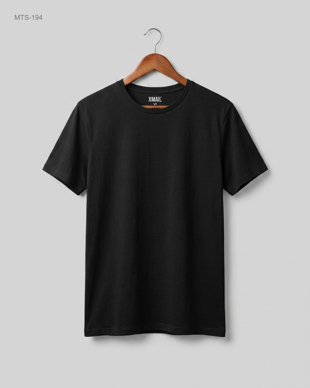 Secondhand Branded Mens Tshirts by X.MAIL, Black Cotton fabric, Excellent condition, for Mens - Online Thrift Shop Karachi Pakistan
