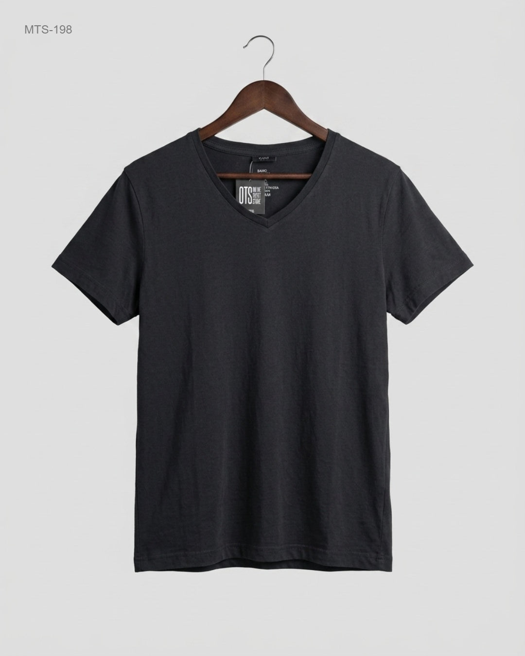 Preloved Premium Mens Tshirts by H&M, Black Cotton for Mens - OTS Thrift Shop Peshawar Pakistan