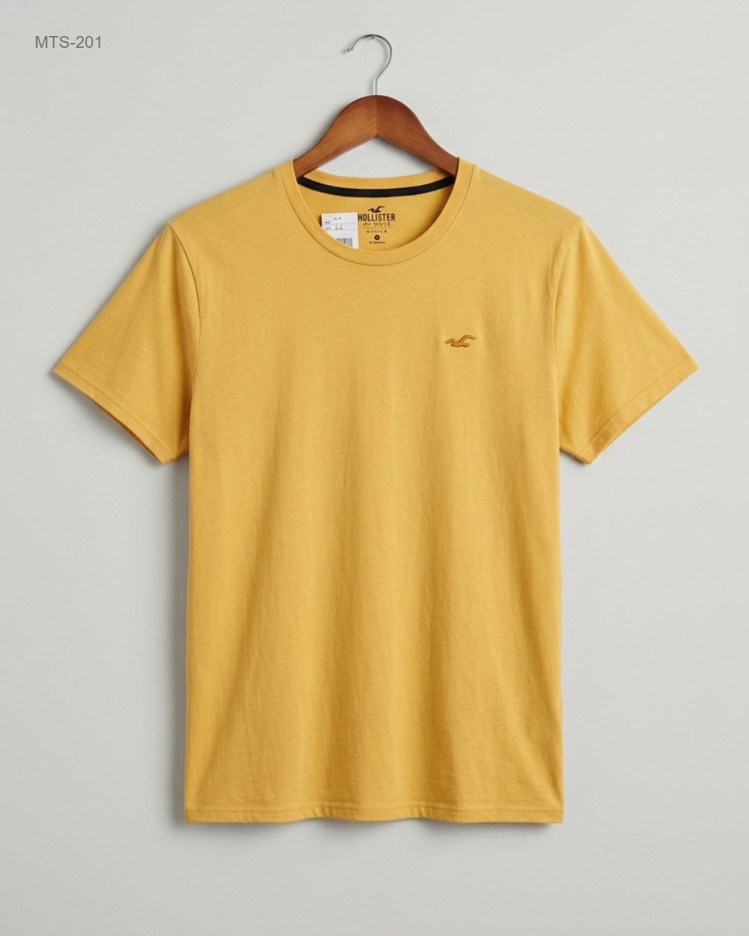Premium Condition Mens Tshirts | Preloved HOLLISTER | Yellow Cotton | Thrift Shop for Mens Lahore Pakistan | OTS