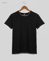 Preloved Excellent Mens Tshirts by IDENTIC, Black Cotton for Mens - OTS Thrift Shop Peshawar Pakistan