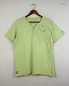 Secondhand Branded Mens Tshirts by Jack & Jones, Lime Cotton fabric, Premium condition, for Men's - Online Thrift Shop Lahore Pakistan