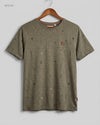 Secondhand Branded Mens Tshirts by NAKETANO, Brown Cotton fabric, Premium condition, for Mens - Online Thrift Shop Lahore Pakistan