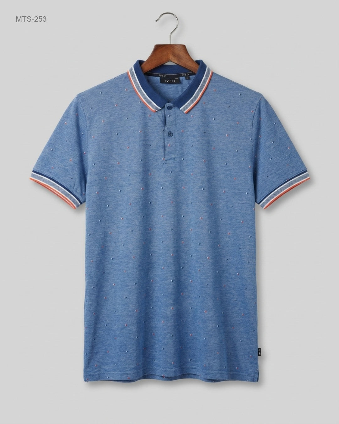 Excellent Condition Mens Tshirts | Preloved IVEO | Blue Cotton | Thrift Shop for Mens Peshawar Pakistan | OTS