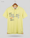 Excellent Condition Mens Tshirts | Preloved CUT LABEL | Yellow Cotton | Thrift Shop for Mens Lahore Pakistan | OTS