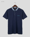 Secondhand Branded Mens Tshirts by PIEUE CANDIR, Blue Cotton fabric, Premium condition, for Mens - Online Thrift Shop Lahore Pakistan