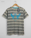 Shop Excellent Mens Tshirts by Unknown | Preloved Branded Clothes | Brown Cotton | Mens | OTS Thrift Store Islamabad Pakistan
