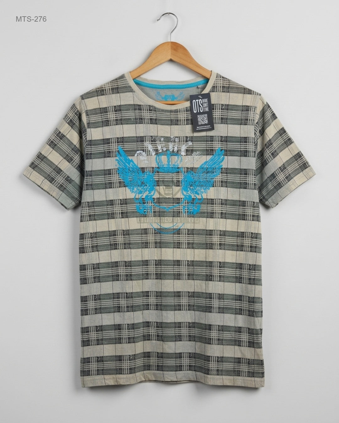 Shop Excellent Mens Tshirts by Unknown | Preloved Branded Clothes | Brown Cotton | Mens | OTS Thrift Store Islamabad Pakistan