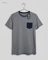 UK Imported secondhand Mens Tshirts - LIVERGY brand, Blue Cotton, Premium condition, for Mens - Online Thrift Store Karachi Pakistan