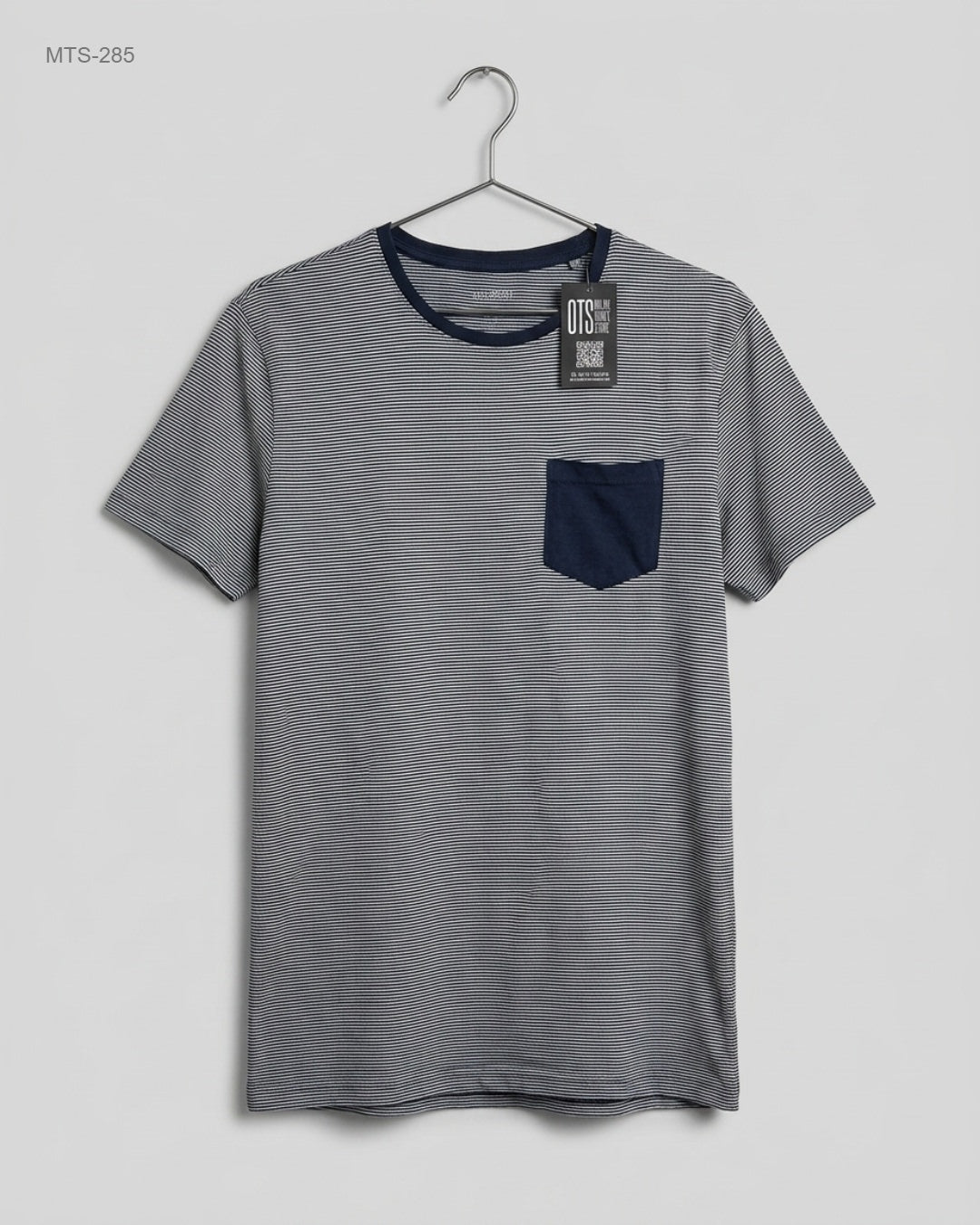 UK Imported secondhand Mens Tshirts - LIVERGY brand, Blue Cotton, Premium condition, for Mens - Online Thrift Store Karachi Pakistan