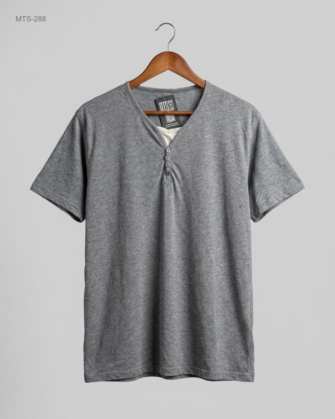 Preloved Excellent Mens Tshirts by IDENTIC, Gray Cotton for Mens - OTS Thrift Shop Peshawar Pakistan