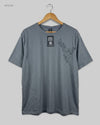 Mens Tshirts | MANFINITY | Preloved Branded | Gray Polyester | Premium | OTS Thrift Store Karachi Pakistan