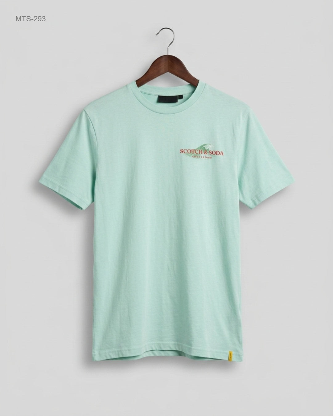 Shop Excellent Mens Tshirts by SCOTCH & SODA | Preloved Branded Clothes | SkyBlue Cotton | Mens | OTS Thrift Store Karachi Pakistan