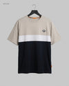 UK Imported secondhand Mens Tshirts - LEFROG brand, Beige Cotton, Excellent condition, for Mens - Online Thrift Store Karachi Pakistan