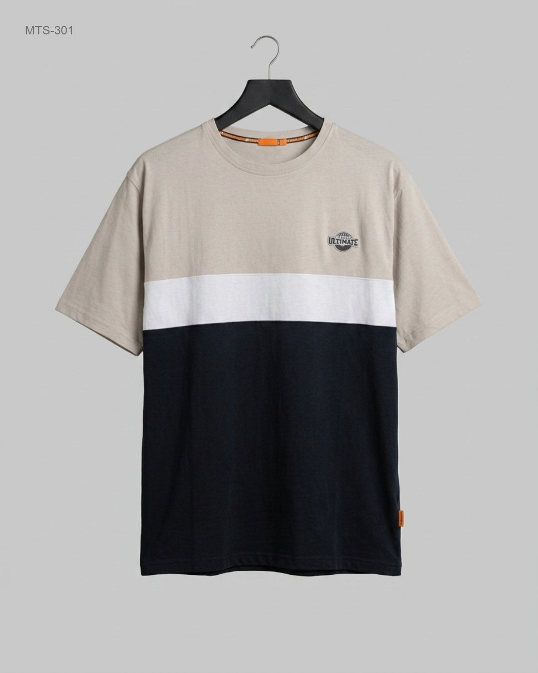 UK Imported secondhand Mens Tshirts - LEFROG brand, Beige Cotton, Excellent condition, for Mens - Online Thrift Store Karachi Pakistan
