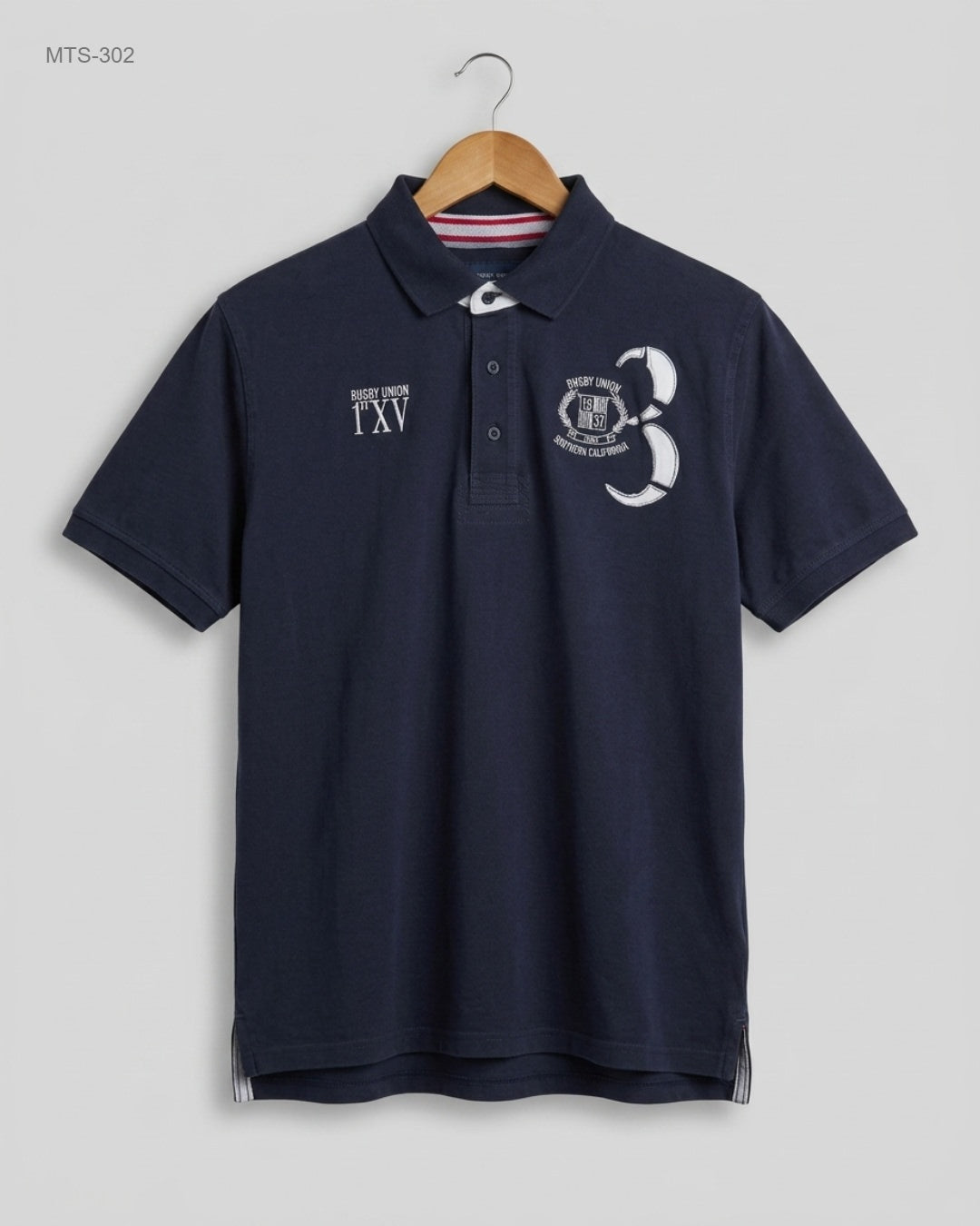UK Imported secondhand Mens Tshirts - D&H brand, Blue Cotton, Excellent condition, for Mens - Online Thrift Store Lahore Pakistan